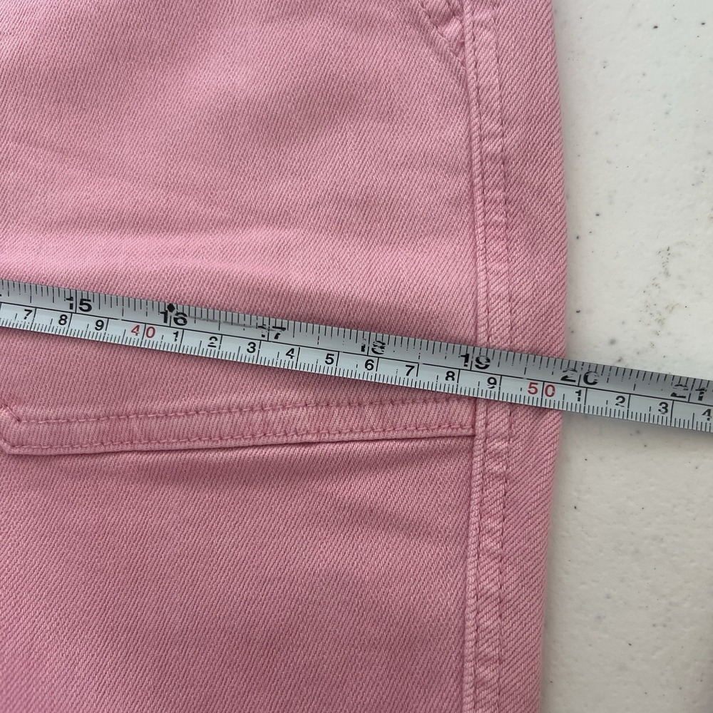 Judy Blue High Rise Garment Dyed Pink Denim Jogger Sz 5/27 Stretch - Picture 15 of 16